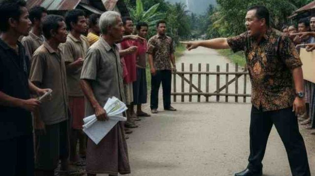 Skandal Dana Ratusan Juta, Kades Lapa Laok Ngamuk dan Ancam Tutup Jalan Skandal Dana Ratusan Juta, Kades Lapa Laok Ngamuk dan Ancam Tutup Jalan