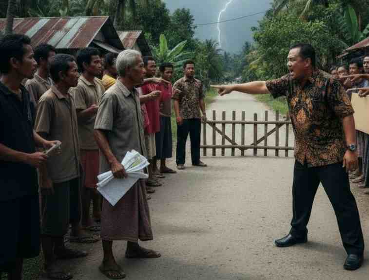 Skandal Dana Ratusan Juta, Kades Lapa Laok Ngamuk dan Ancam Tutup Jalan Skandal Dana Ratusan Juta, Kades Lapa Laok Ngamuk dan Ancam Tutup Jalan
